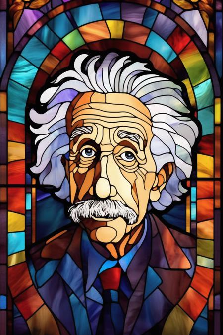 00529-2207458102-_lora_Stained Glass Portrait_1_Stained Glass Portrait - illustration portrait of albert Einstein in the style of stained glass.png